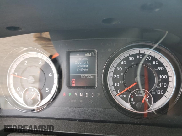 2019 Ram 1500 Tradesman z VIN 1C6RR7KM6KS725316, wystawiony jako Copart lot #57551315 z przebiegiem 62 732 mil mil oraz Szkoda całkowita • Salvage title. Historia ofert i sprzedaży dostępna na DreamBid. Obrazek 9.