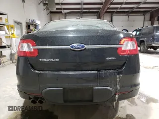 2011 Ford Taurus SEL with VIN 1FAHP2EW5BG140536, listed as a Copart auction lot 88628235 with 165,037 mi miles and Salvage Title. Bid and sale history available at carsss.com. Image 6.
