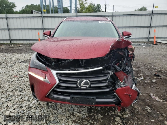 2017 Lexus NX 200t with VIN JTJYARBZ2H2064490, listed as a Copart auction lot 59373775 with 148,670 mi miles and Salvage title. Bid and sale history available at DreamBid. Image 5.