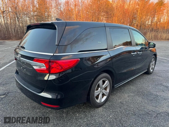 2019 Honda Odyssey EX-L z VIN 5FNRL6H78KB125979, wystawiony jako Copart lot #87329574 z przebiegiem 198 421 mil mil oraz Czysty tytuł • Clean title. Historia ofert i sprzedaży dostępna na DreamBid. Obrazek 4.
