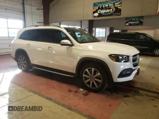 2020 Mercedes-Benz GLS with VIN 4JGFF5KE6LA125903, listed as a Copart auction lot 44027823 with 22,756 mi miles. Bid and sale history available at carsss.com. Image 4.
