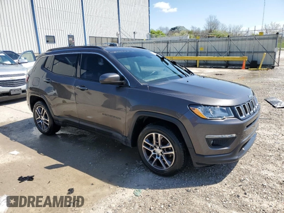 2017 Jeep Compass Latitude with VIN 3C4NJCBB8HT653337, listed as a Copart auction lot 52297435 with 116,693 mi miles and Non repairable. Bid and sale history available at DreamBid. Image 4.