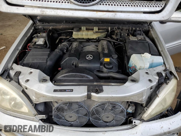 2003 Mercedes-Benz M-Class 3.7L with VIN 4JGAB57E23A407695, listed as a Copart auction lot 79568154 with 228,488 mi miles and Salvage Title. Bid and sale history available at carsss.com. Image 12.