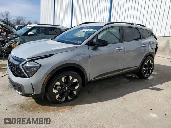 2023 Kia Sportage X-Line with VIN 5XYK6CAF3PG120925, listed as a Copart auction lot 44849405 with 29,515 mi miles and Non Repairable. Bid and sale history available at carsss.com. Image 1.