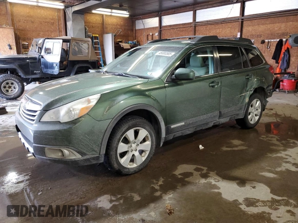 2011 Subaru Outback 2.5i Prem AWP with VIN 4S4BRBCC2B3426155, listed as a Copart auction lot 46685585 with 157,512 mi miles and Salvage Title. Bid and sale history available at carsss.com. Image 1.