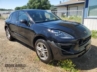 2024 Porsche Macan with VIN WP1AA2A56RLB13940, listed as a Copart auction lot 55057535 with 21,301 mi miles and Clean Title. Bid and sale history available at DreamBid. Image 4.