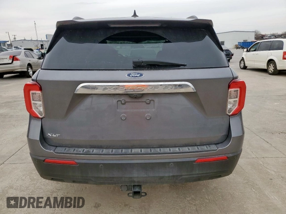 2021 Ford Explorer XLT with VIN 1FMSK7DH2MGC40641, listed as a Copart auction lot 48084795 with 61,802 mi miles and Salvage Title. Bid and sale history available at carsss.com. Image 6.