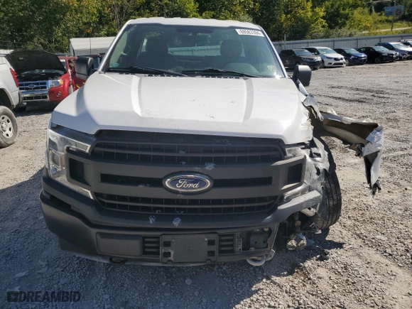 2018 Ford F-150 XL with VIN 1FTMF1EB7JKD31003, listed as a Copart auction lot 69583394 with 45,856 mi miles and Salvage Title. Bid and sale history available at carsss.com. Image 5.