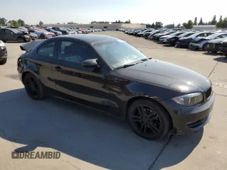 2008 BMW 1 Series 128i with VIN WBAUP93518VF47866, listed as a Copart auction lot 70322894 with Not provided miles and Salvage title. Bid and sale history available at DreamBid. Image 4.