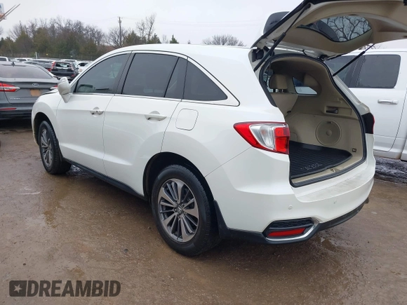 2016 Acura RDX Advance Pkg with VIN 5J8TB4H75GL027866, listed as a IAAI auction lot 41528954 with 127,119 mi miles. Bid and sale history available at carsss.com. Image 3.
