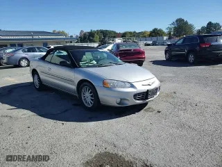 2002 Chrysler Sebring LXi with VIN 1C3EL55R62N327613, listed as a Copart auction lot 76669144 with 57,725 mi miles and Salvage Title. Bid and sale history available at carsss.com. Image 11.