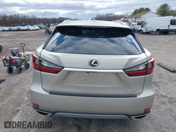 2021 Lexus RX with VIN 2T2HZMDA4MC260038, listed as a IAAI auction lot 41737513 with 45,252 mi miles. Bid and sale history available at carsss.com. Image 16.