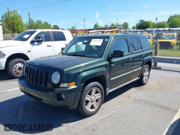 2010 Jeep Patriot Sport with VIN 1J4NF1GB3AD623781, listed as a IAAI auction lot 42053570 with 87,253 mi miles. Bid and sale history available at carsss.com. Image 2.