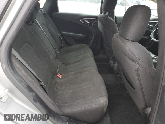 2015 Chrysler 200 Limited with VIN 1C3CCCAB3FN756301, listed as a Copart auction lot 45863855 with 125,190 mi miles and Salvage Title. Bid and sale history available at carsss.com. Image 10.