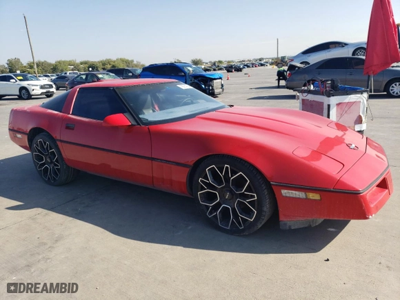 1987 Chevrolet Corvette with VIN 1G1YY2185H5110237, listed as a Copart auction lot 78914584 with 33,368 mi miles and Clean Title. Bid and sale history available at carsss.com. Image 4.
