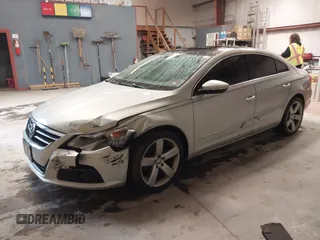 2012 Volkswagen CC Lux PZEV with VIN WVWHP7AN0CE503794, listed as a IAAI auction lot 41259442 with 105,738 mi miles. Bid and sale history available at carsss.com. Image 2.