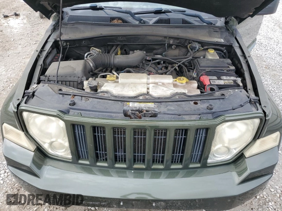 2008 Jeep Liberty Sport with VIN 1J8GN28K18W133787, listed as a Copart auction lot 54674995 with 127,377 mi miles and Non Repairable. Bid and sale history available at carsss.com. Image 12.