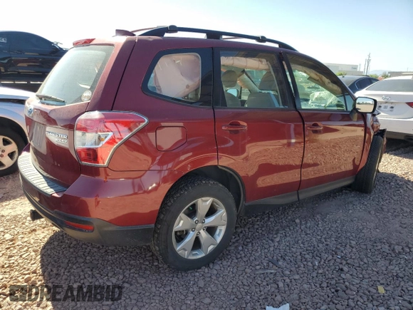 2016 Subaru Forester 2.5i with VIN JF2SJABC8GH545136, listed as a Copart auction lot 62401745 with 104,528 mi miles and Salvage title. Bid and sale history available at DreamBid. Image 3.