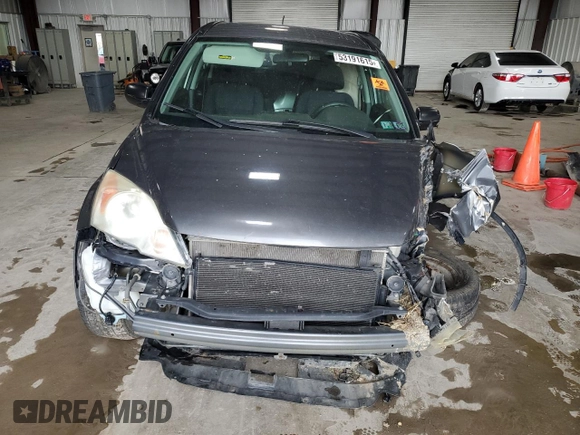 2011 Honda CR-V LX with VIN 5J6RE4H34BL039412, listed as a Copart auction lot 53191615 with 0 mi miles and Salvage Title. Bid and sale history available at carsss.com. Image 5.