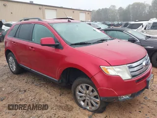 2010 Ford Edge SEL with VIN 2FMDK3JC7ABA64019, listed as a IAAI auction lot 41937308 with 121,579 mi miles. Bid and sale history available at carsss.com. Image 1.