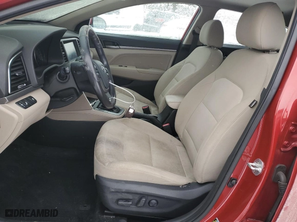 2017 Hyundai Elantra SE with VIN 5NPD84LF9HH210712, listed as a Copart auction lot 46064935 with 64,867 mi miles and Salvage Title. Bid and sale history available at carsss.com. Image 7.