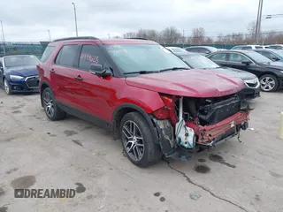 2016 Ford Explorer Sport z VIN 1FM5K8GT5GGC11514, wystawiony jako IAAI lot #41999628 z przebiegiem 132 447 mil mil oraz . Historia ofert i sprzedaży dostępna na DreamBid. Obrazek 1.