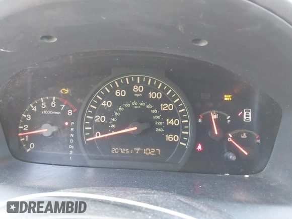 2005 Honda Accord EX with VIN 1HGCM567X5A061507, listed as a IAAI auction lot 41800795 with 207,251 mi miles and . Bid and sale history available at DreamBid. Image 7.