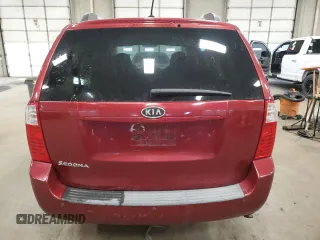 2010 Kia Sedona LX with VIN KNDMG4C31A6335308, listed as a Copart auction lot 50356855 with 191,961 mi miles and Clean Title. Bid and sale history available at carsss.com. Image 6.
