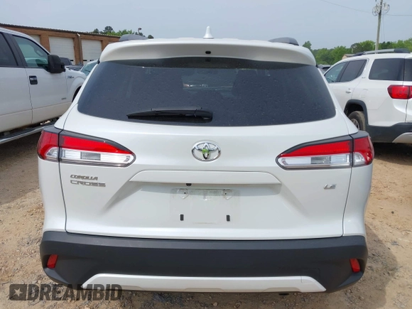 2022 Toyota Corolla Cross LE with VIN 7MUBAAAG6NV021369, listed as a IAAI auction lot 42282685 with 37,863 mi miles and . Bid and sale history available at DreamBid. Image 16.