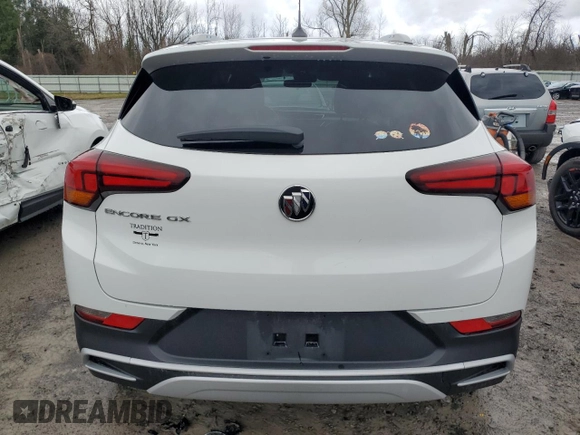 2020 Buick Encore GX Select with VIN KL4MMDS28LB123334, listed as a Copart auction lot 49108265 with 77,201 mi miles and Non repairable. Bid and sale history available at DreamBid. Image 6.