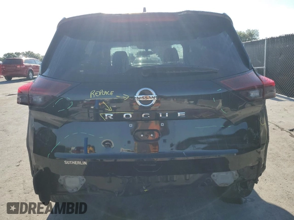 2021 Nissan Rogue S с VIN 5N1AT3AA6MC833581, выставлен на аукционе Copart как лот 56705425 с пробегом 33 122 миль миль и Списание • Salvage title. История ставок и продаж доступна на DreamBid. Изображение 6.