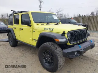 2024 Jeep Wrangler Sport S with VIN 1C4RJXN62RW121018, listed as a IAAI auction lot 41772775 with 1,146 mi miles and . Bid and sale history available at carsss.com. Image 1.