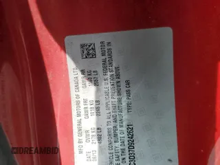2013 Chevrolet Camaro LT with VIN 2G1FC3D37D9242621, listed as a Copart auction lot 58828725 with 139,648 mi miles and Salvage title. Bid and sale history available at DreamBid. Image 12.