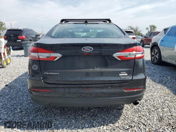 2020 Ford Fusion SE z VIN 3FA6P0HD8LR132155, wystawiony jako Copart lot #58488375 z przebiegiem 39 866 mil mil oraz Szkoda całkowita • Salvage title. Historia ofert i sprzedaży dostępna na DreamBid. Obrazek 6.