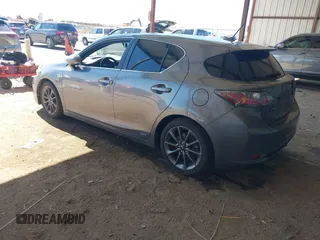 2012 Lexus CT CT 200h with VIN JTHKD5BH1C2089291, listed as a IAAI auction lot 41764841 with 110,328 mi miles and . Bid and sale history available at carsss.com. Image 3.