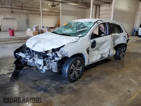 2020 Mitsubishi Outlander Sport ES 2.0 with VIN JA4AR3AU5LU013508, listed as a Copart auction lot 53427505 with 0 mi miles and Salvage Title. Bid and sale history available at carsss.com. Image 1.