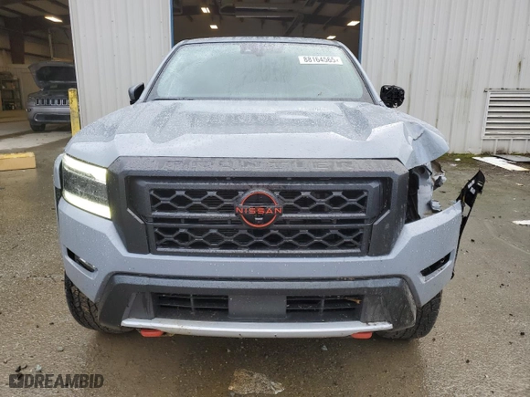 2023 Nissan Frontier PRO-4X with VIN 1N6ED1EK9PN622424, listed as a Copart auction lot 88164565 with 23,212 mi miles and Salvage Title. Bid and sale history available at carsss.com. Image 5.