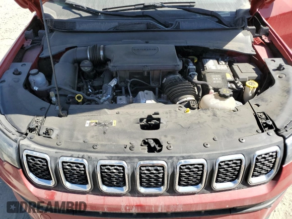 2023 Jeep Compass Sport with VIN 3C4NJDAN5PT513472, listed as a Copart auction lot 59306965 with 31,256 mi miles and Clean title. Bid and sale history available at DreamBid. Image 12.