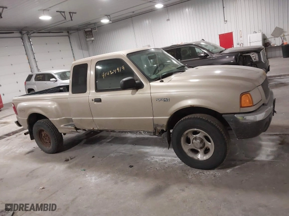 2001 Ford Ranger XL Fleet with VIN 1FTZR15U51PA40467, listed as a IAAI auction lot 41424919 with 251,006 mi miles. Bid and sale history available at carsss.com. Image 13.