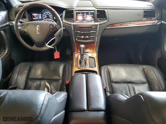 2014 Lincoln MKS with VIN 1LNHL9EK2EG605964, listed as a Copart auction lot 51810195 with 102,850 mi miles and Non Repairable. Bid and sale history available at carsss.com. Image 8.