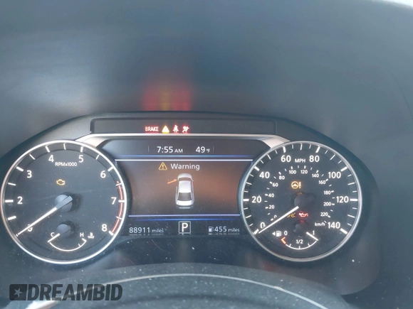 2019 Nissan Altima S with VIN 1N4BL4BV0KC186887, listed as a IAAI auction lot 41824594 with 88,911 mi miles and . Bid and sale history available at DreamBid. Image 7.