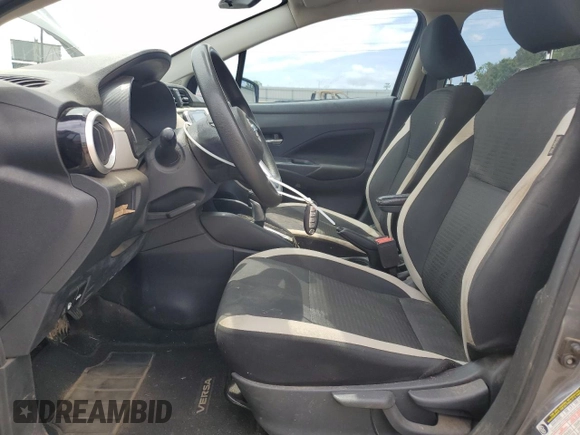 2021 Nissan Versa SV with VIN 3N1CN8EV3ML880947, listed as a Copart auction lot 60303965 with 98,646 mi miles and Salvage title. Bid and sale history available at DreamBid. Image 7.