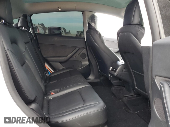 2022 Tesla Model Y Long Range with VIN 7SAYGDEE5NF435702, listed as a Copart auction lot 43754325 with 47,121 mi miles and Salvage Title. Bid and sale history available at carsss.com. Image 11.