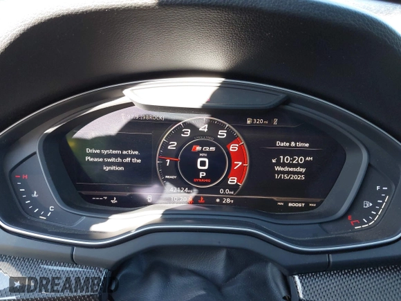 2020 Audi SQ5 Premium Plus with VIN WA1B4AFY6L2016349, listed as a IAAI auction lot 41318772 with 42,124 mi miles and . Bid and sale history available at DreamBid. Image 7.
