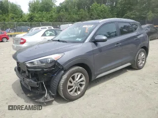 2018 Hyundai Tucson SEL z VIN KM8J3CA43JU669190, wystawiony jako Copart lot #57290095 z przebiegiem 91 645 mil mil oraz Szkoda całkowita • Salvage title. Historia ofert i sprzedaży dostępna na DreamBid. Obrazek 1.