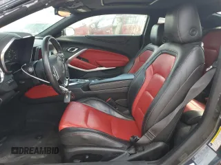 2018 Chevrolet Camaro 2LT with VIN 1G1FD1RXXJ0109421, listed as a Copart auction lot 48668835 with 98,775 mi miles and Salvage Title. Bid and sale history available at carsss.com. Image 7.