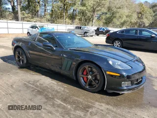 2011 Chevrolet Corvette Z16 Grand Sport 3LT with VIN 1G1YW2DW5B5112352, listed as a Copart auction lot 80313194 with 80,001 mi miles and Salvage title. Bid and sale history available at DreamBid. Image 4.