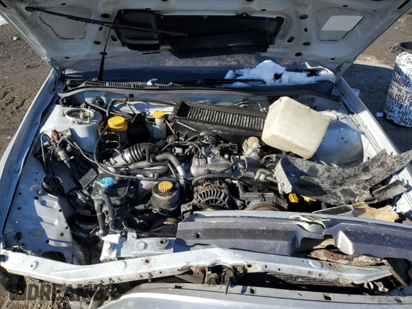 1995 Subaru Impreza with VIN GC8028204, listed as a Copart auction lot 41823865 with 123,670 mi miles and Salvage title. Bid and sale history available at DreamBid. Image 12.