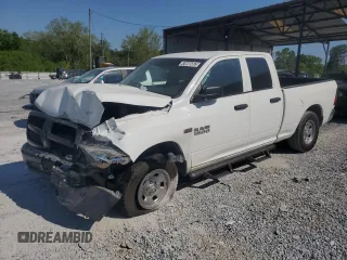 2018 Ram 1500 Tradesman with VIN 1C6RR7FT5JS207732, listed as a Copart auction lot 53727515 with 171,327 mi miles and Salvage title. Bid and sale history available at DreamBid. Image 1.