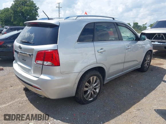 2011 Kia Sorento SX with VIN 5XYKWDA21BG144877, listed as a IAAI auction lot 42597458 with 238,443 mi miles and . Bid and sale history available at DreamBid. Image 4.